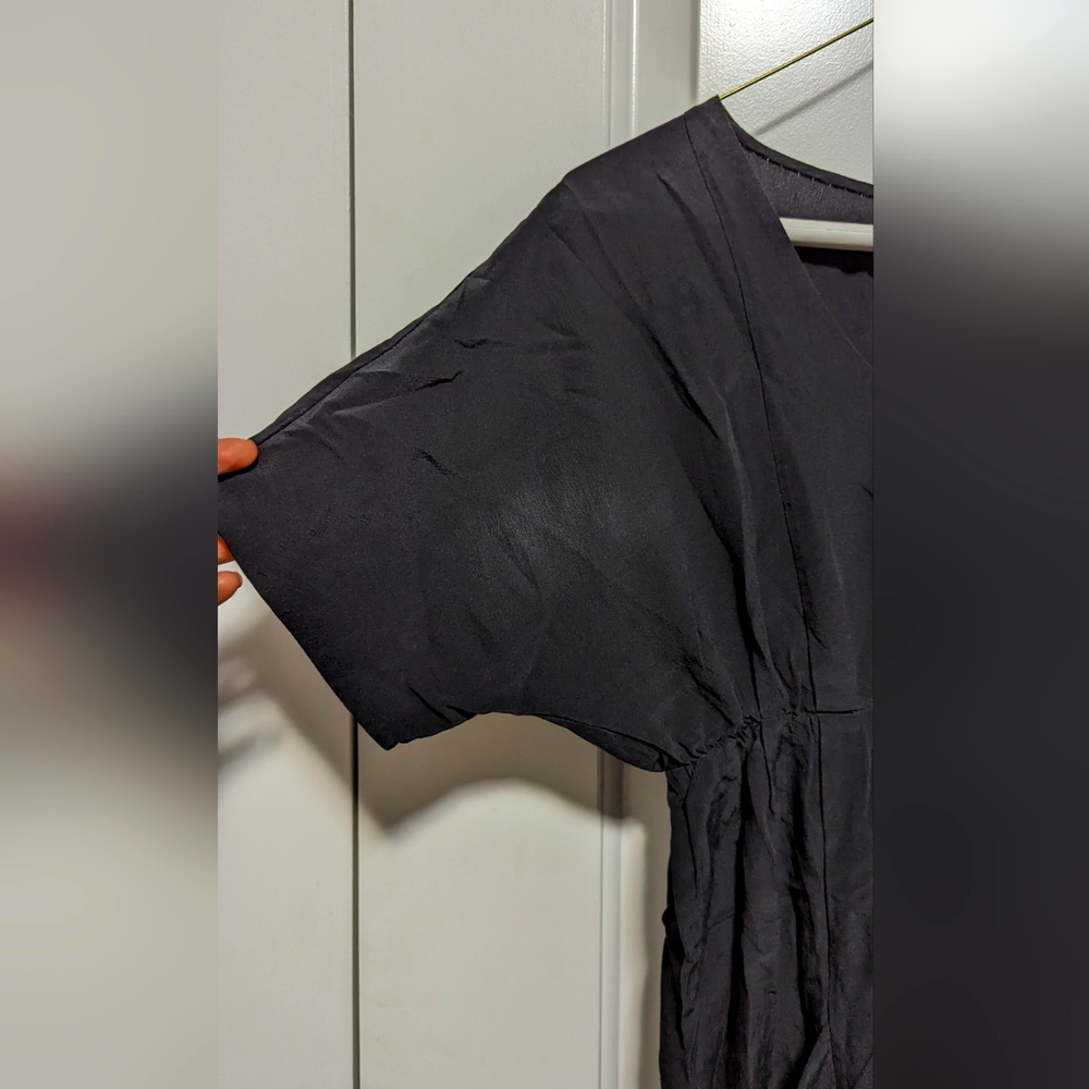 Wilfred Black Silk Dress - last price